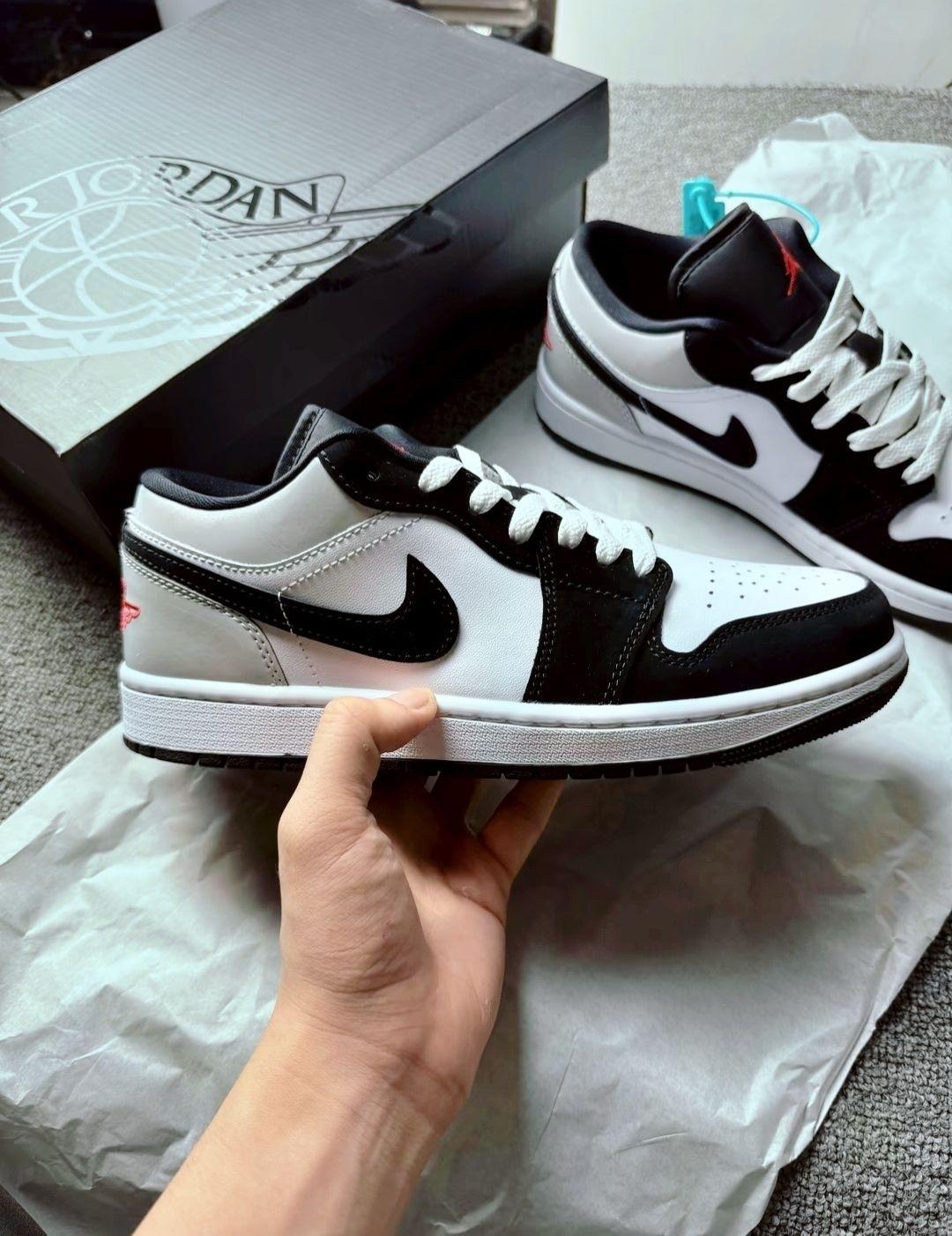 🔥AJ1 Low 黑白灰影子|永不过时的百搭神鞋!